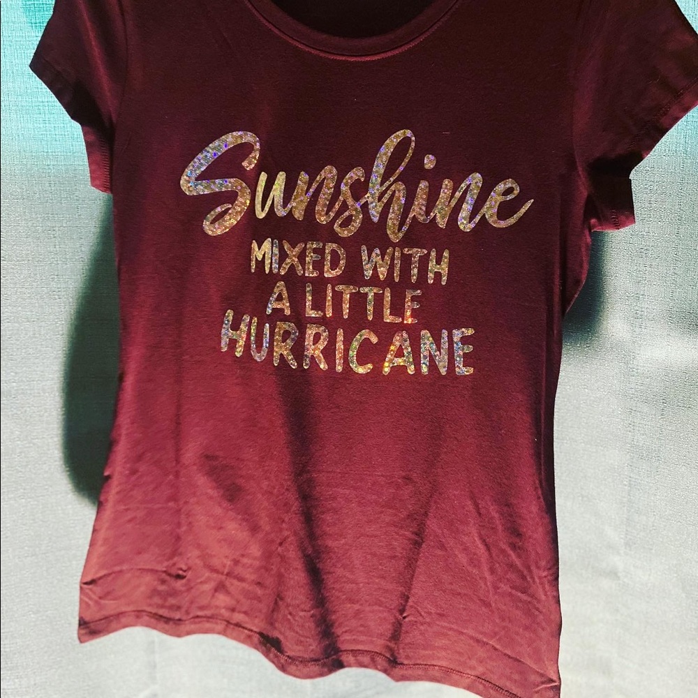 Sunshine with a little bit of hurricane